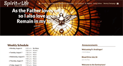 Desktop Screenshot of myspiritoflife.com