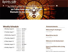 Tablet Screenshot of myspiritoflife.com